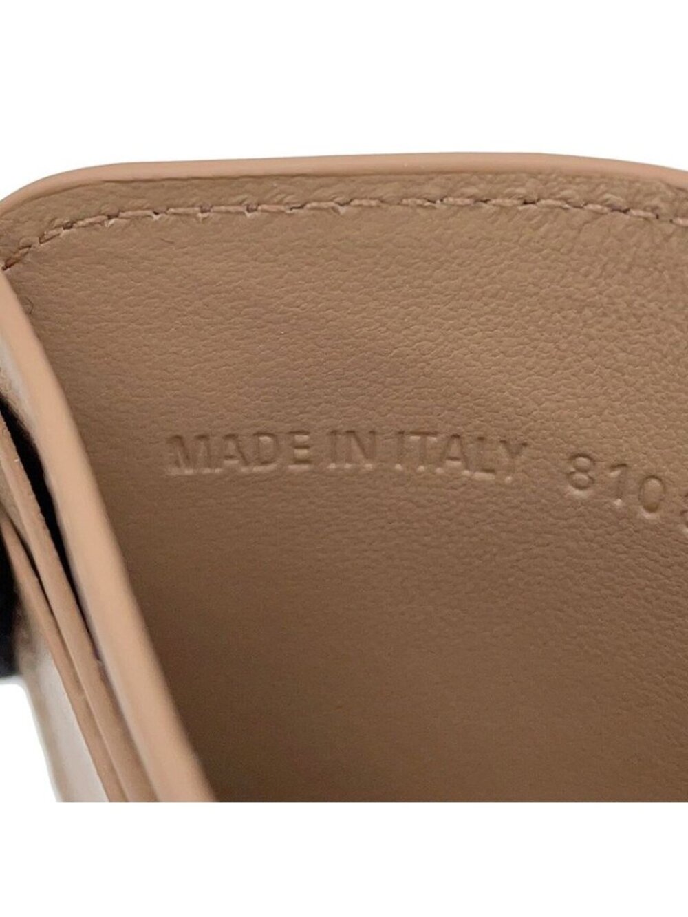 Balenciaga Card Case Calf Leather Beige - Picture 10 of 10